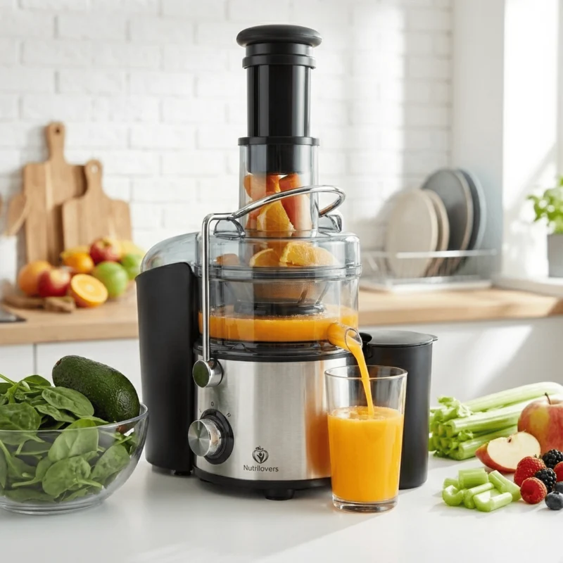 Entsafter QUICK-JUICER MAX Zentrifugal-Entsafter mit XXL-Einwurf