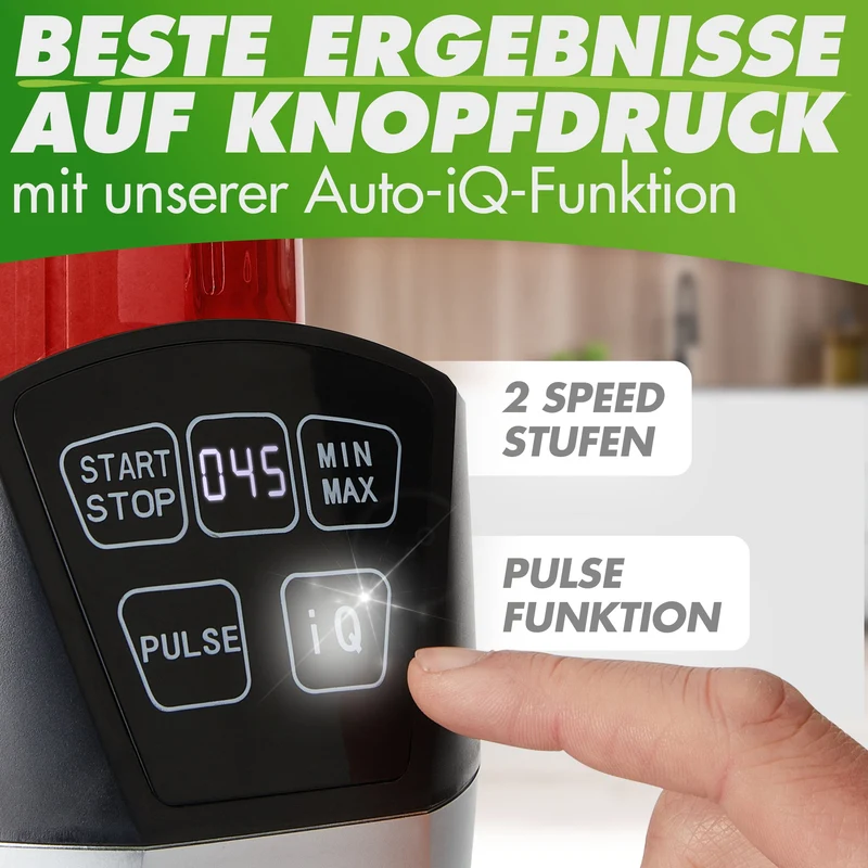 Smoothiemaker NUTRI-BLENDER Standmixer to go 1000W mit Auto IQ