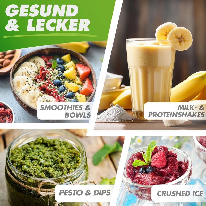 Smoothiemaker NUTRI-BLENDER Standmixer to go 1000W mit Auto IQ