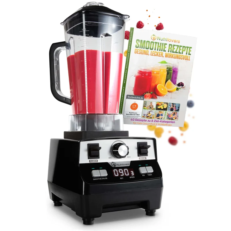 Hochleistungsmixer NUTRI-BLENDER MAX Standmixer [2000W] -100% BPA-frei