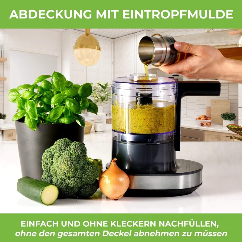 Zerkleinerer NUTRI-CHOPPER 4D mit AUTO-BLADE Funktion 100% BPA-frei
