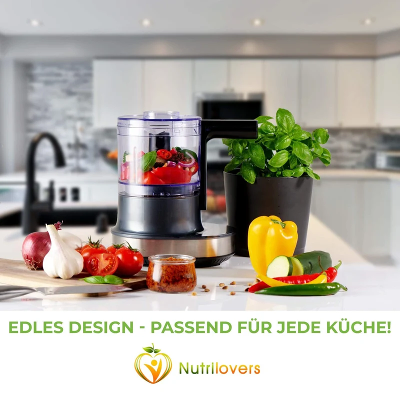 Zerkleinerer NUTRI-CHOPPER 4D mit AUTO-BLADE Funktion 100% BPA-frei