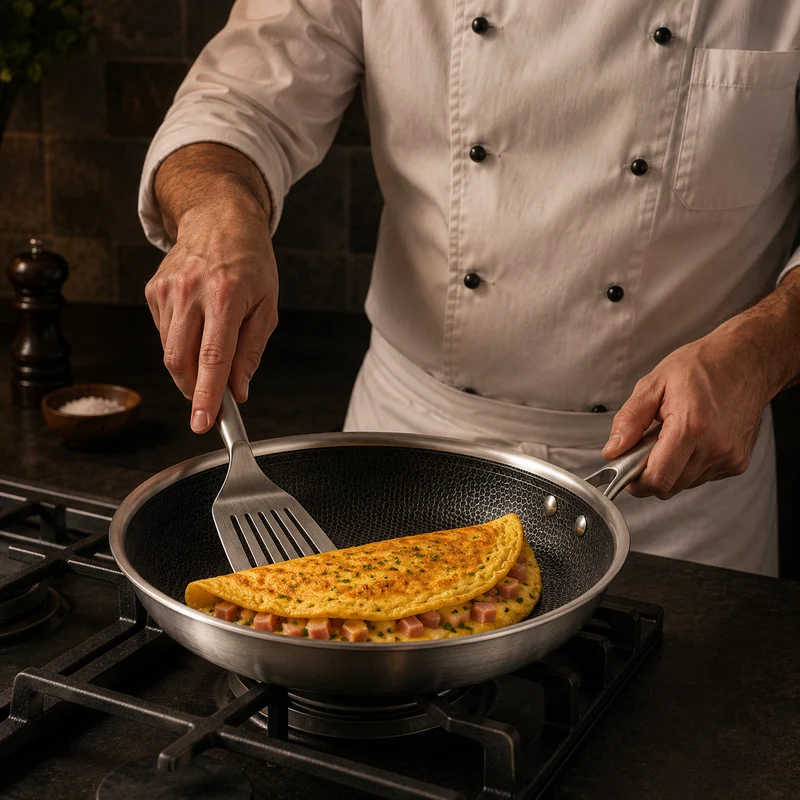 Cookinglife Bratpfanne HexaCook Hybride Pfanne ø 28 cm - NON STICK - geeignet für alle Wärmequellen - keramische Antihaftbeschichtung