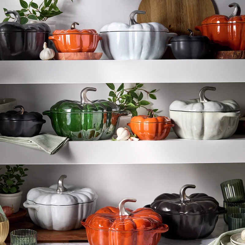 Cocotte calabaza de hierro fundido Staub