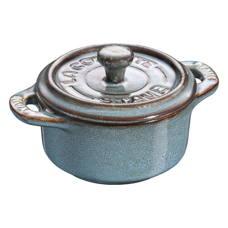 Set de 4 mini cocottes cerámicas Staub