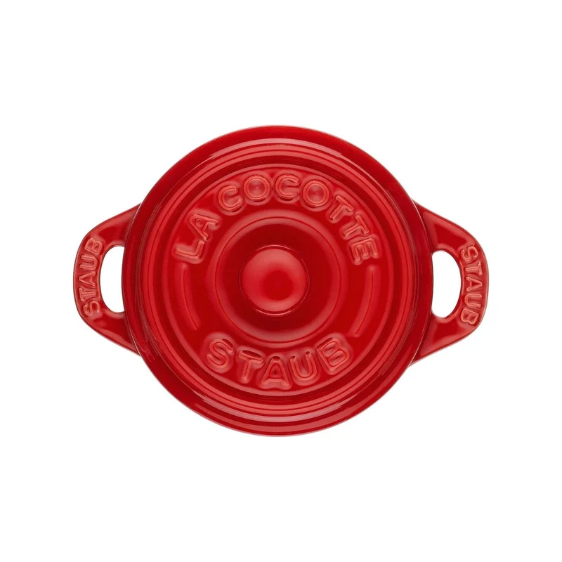 Set de 4 mini cocottes cerámicas Staub