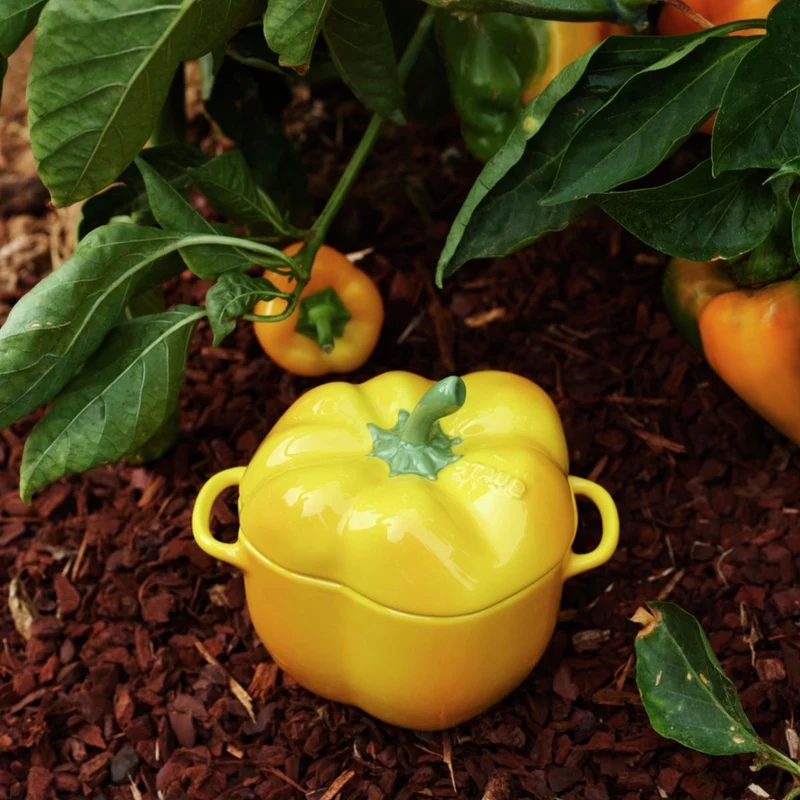 Mini cocotte cerámica hortalizas Staub
