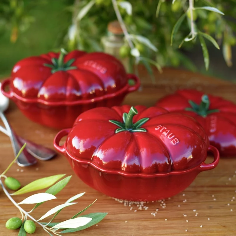 Mini cocotte cerámica hortalizas Staub