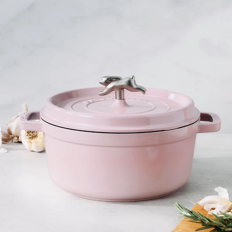 Pomo de acero inoxidable para cocotte Staub