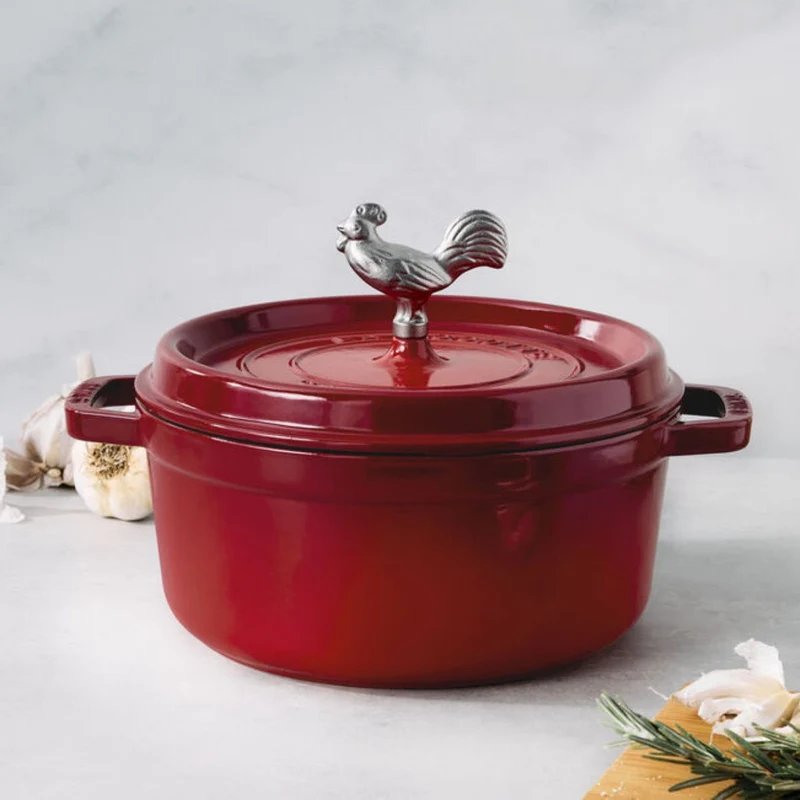 Pomo de acero inoxidable para cocotte Staub