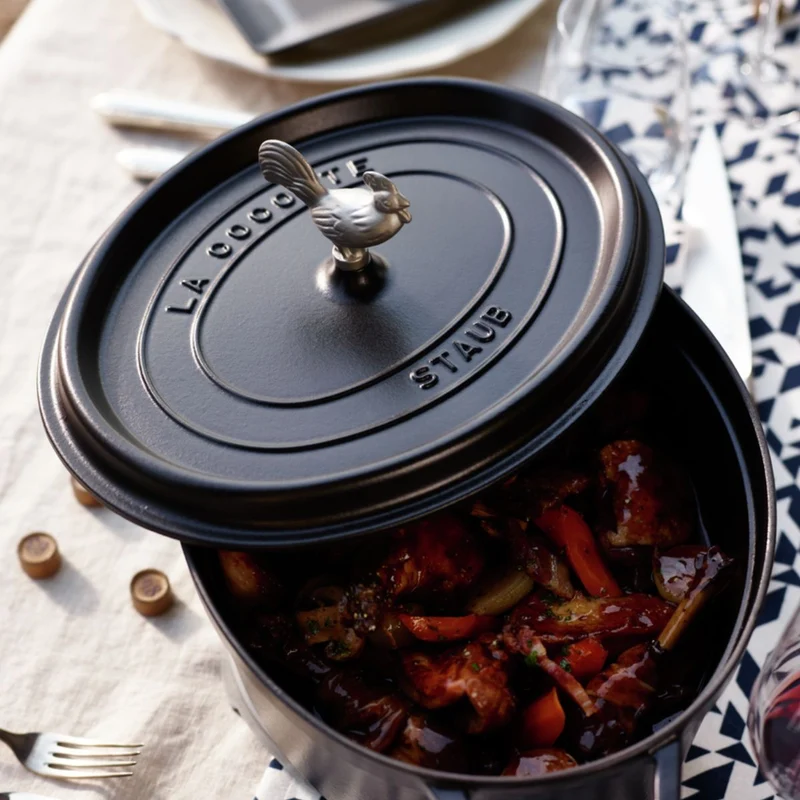 Pomo de acero inoxidable para cocotte Staub