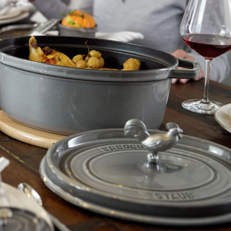 Pomo de acero inoxidable para cocotte Staub