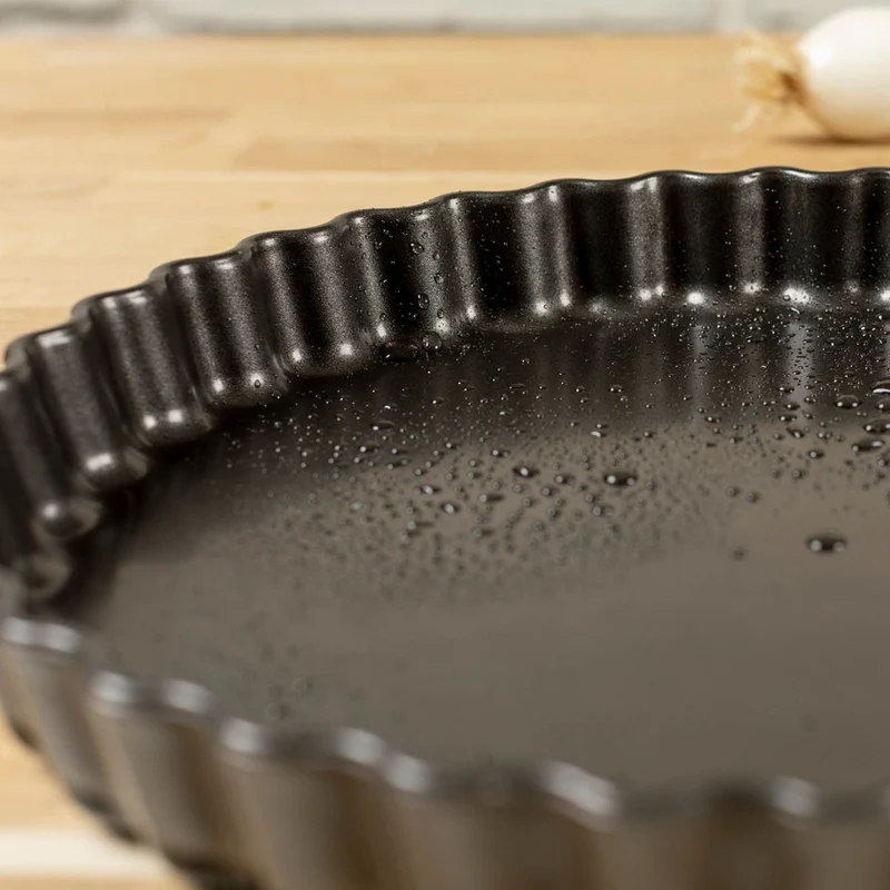 Molde de cristal antiadherente para tartas y quiches Easy Kuhn Rikon
