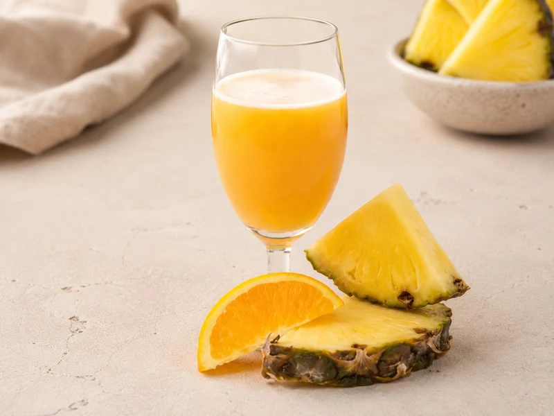 Ananas sinaasappel proteïne