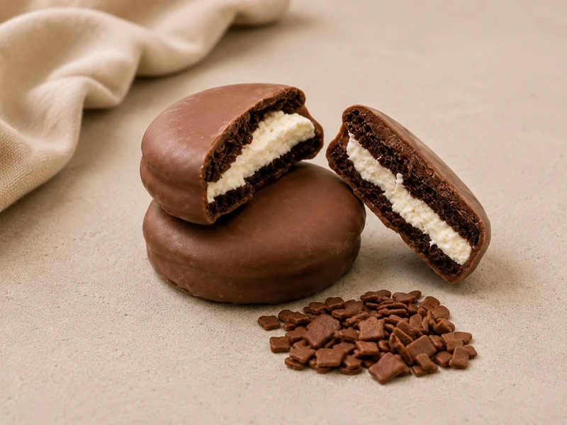 (Oreo) koekjes chocolade met vanille vulling