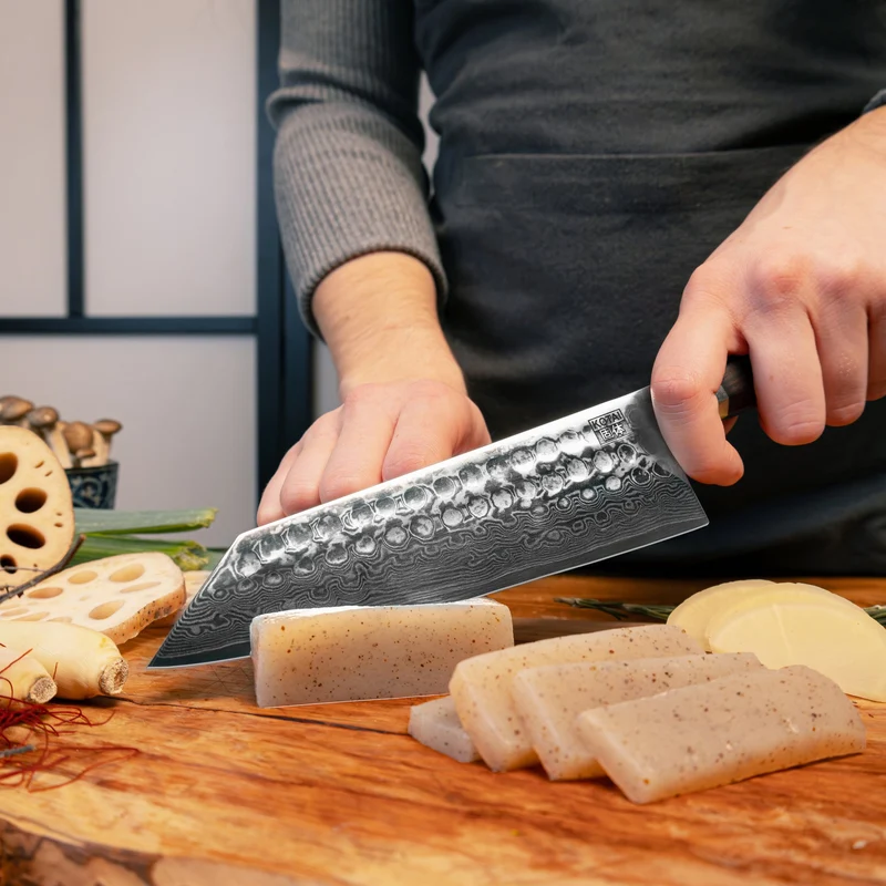 KOTAI Bunka Damascus Santoku 17 cm