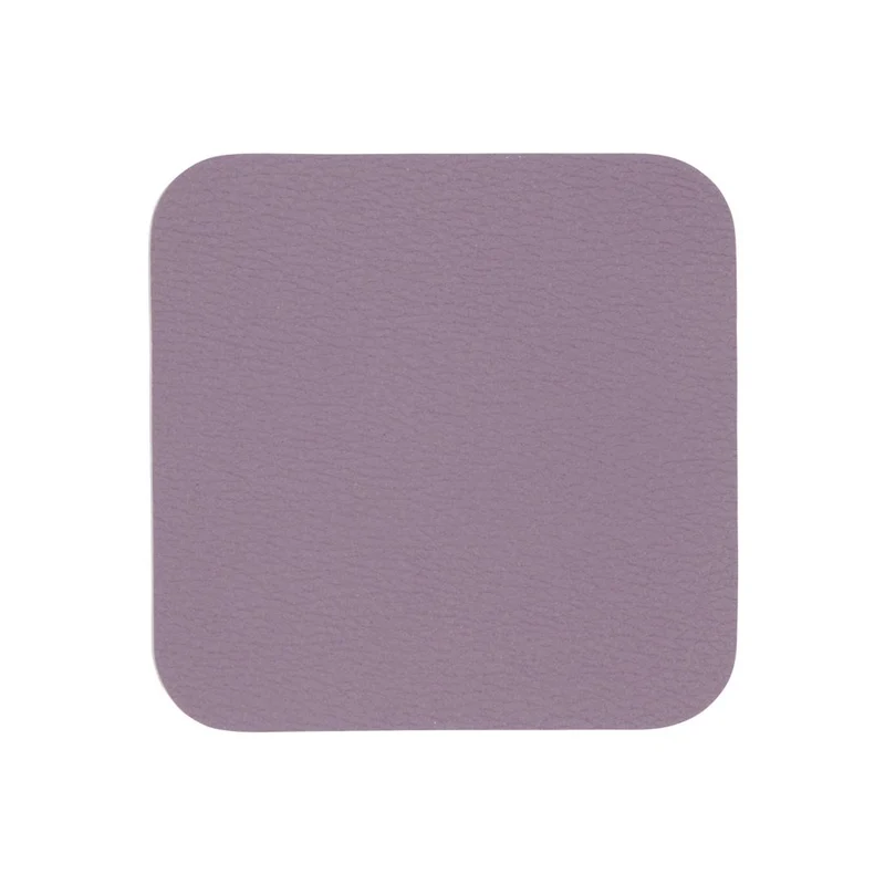 ASA Selection "table tops leder" Glasuntersetzer lavande 4er Set