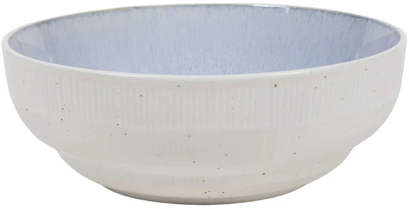 Cookinglife Geschirrset Nola Blau 18-teilig / 6 Personen - 6 Speiseteller, 6 Frühstücksteller und 6 Schalen