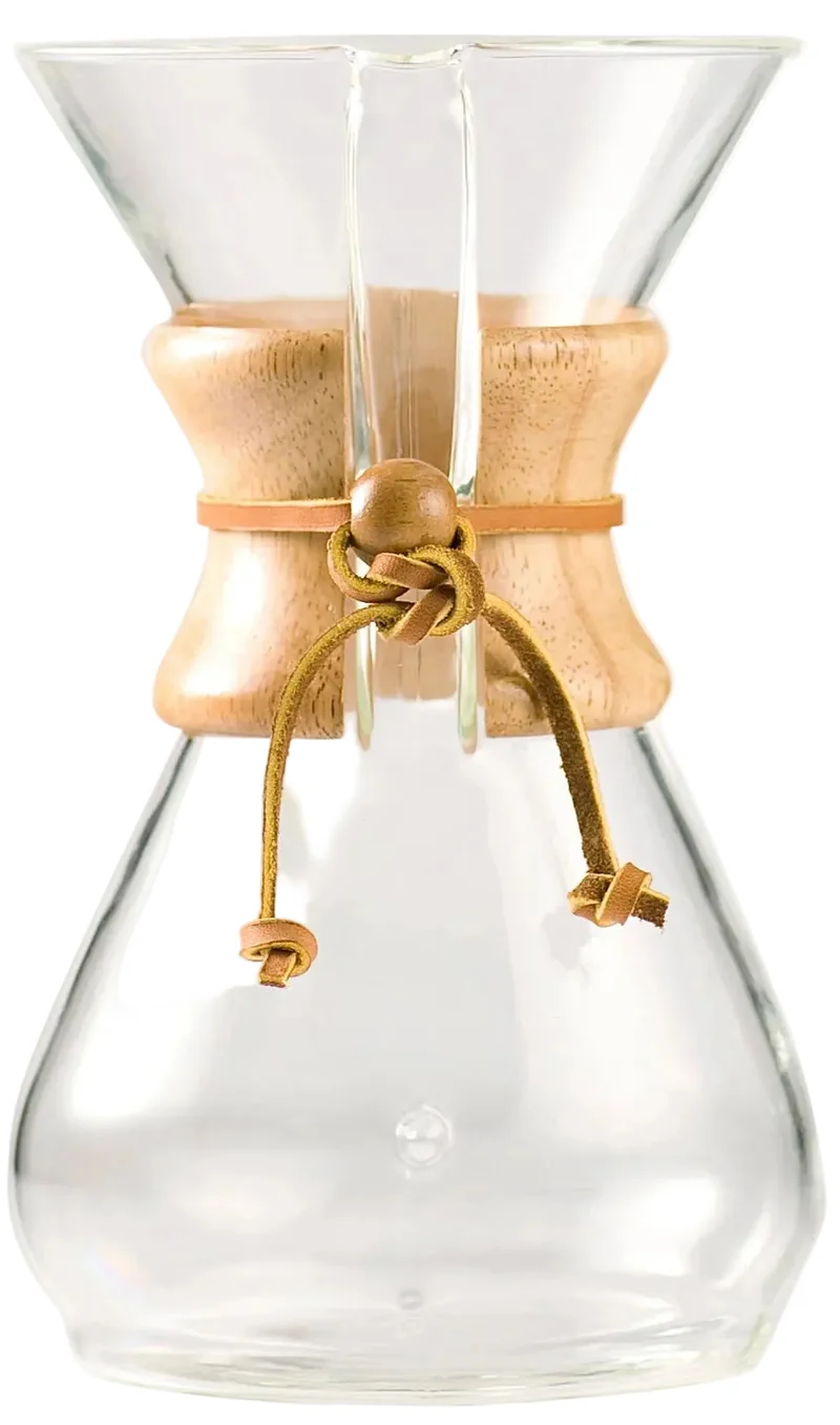 Chemex Pour Over Kaffeebereiter / Kaffeekanne Classic 8 Tassen