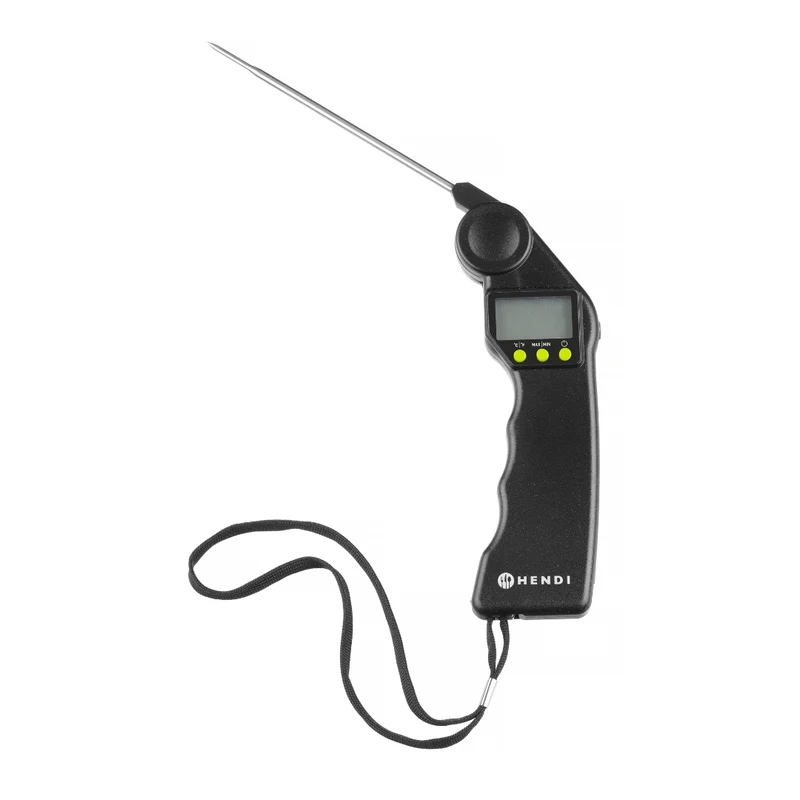 Digitale thermometer met opvouwbare sonde