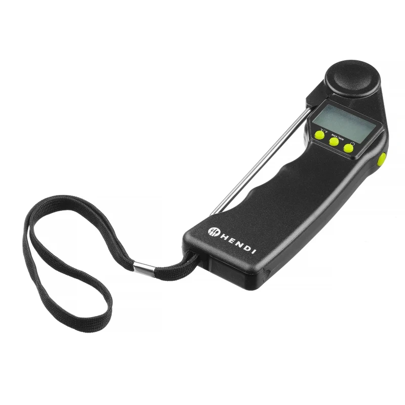 Digitale thermometer met opvouwbare sonde