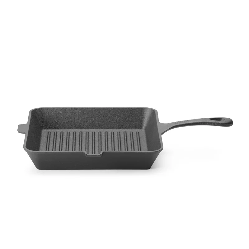 Gietijzeren grillpan