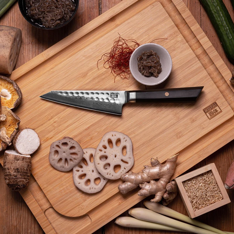 KOTAI Bunka Petty Damascus universeelmes