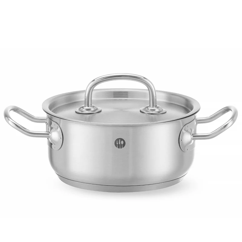 Kookpan laag - met deksel