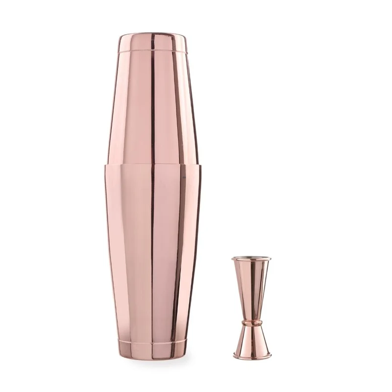 Cocktail set - Tin-on-Tin Boston shaker met Japanse jigger