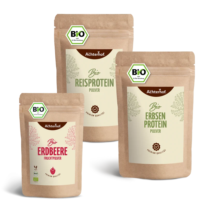 Bio Erdbeer Protein Shake Set