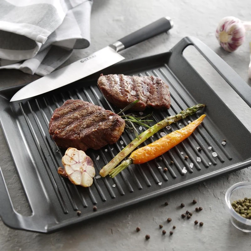 Grillplaat voor inductiekookplaten