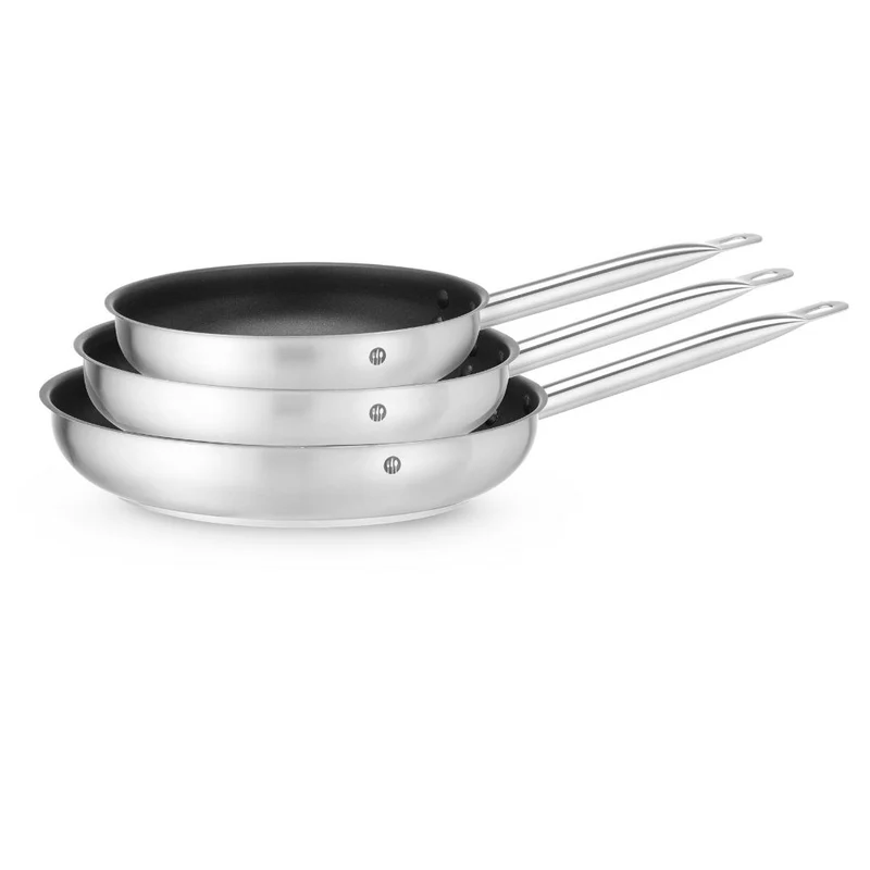 Koekenpan set met antiaanbaklaag - zonder deksel