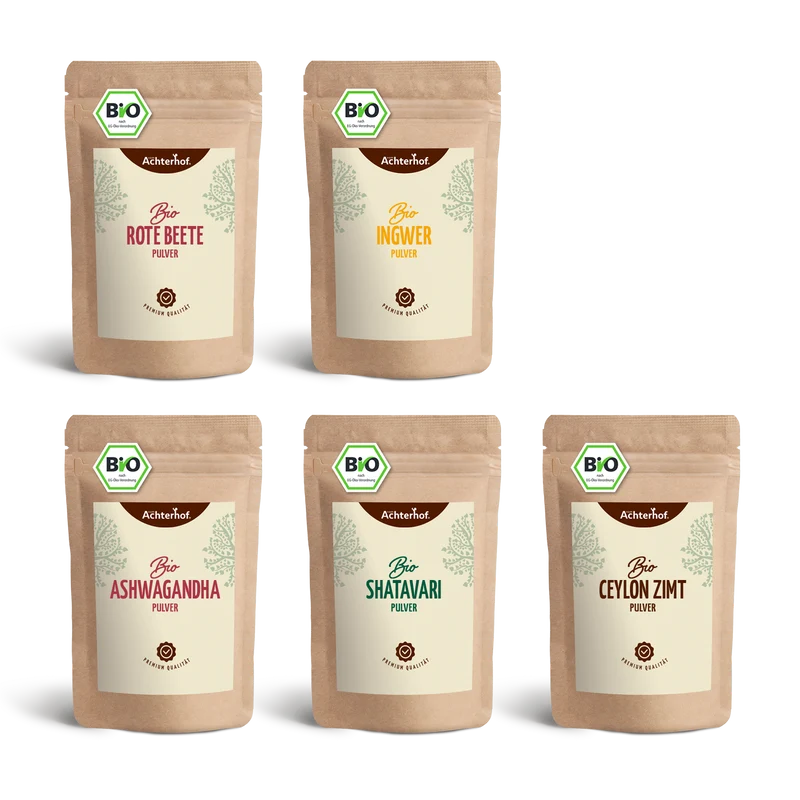 Pink Ayurveda Latte Bio Set