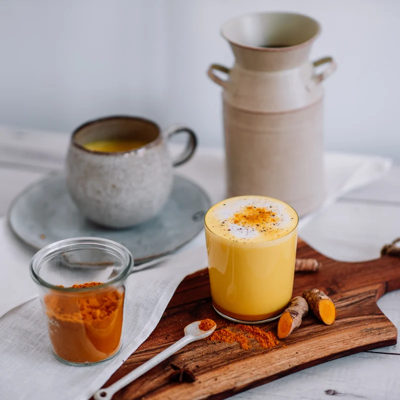 Goldene Milch Mischung 5er Set mit Vitamin D3 + K2