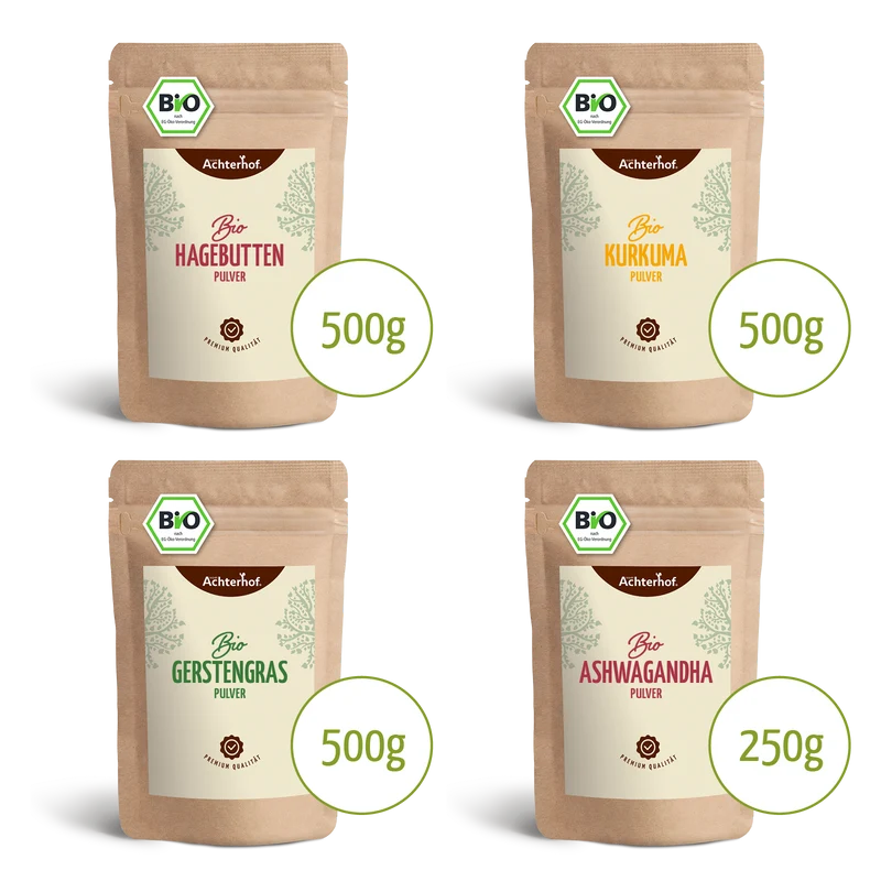 Goldene Milch Mischung 4er Bio Set