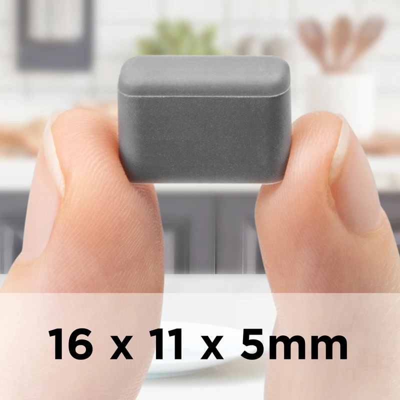 Duronic AFPADS Gummifüße, 12 Schon Gummis für Heißluftfritteusen Bodenplatten, Kompatibel mit Duronic AF34 AF24 HLF und Air Fryer anderer Hersteller, Set mit Ersatz rubber feet für Airfryer Friteusen