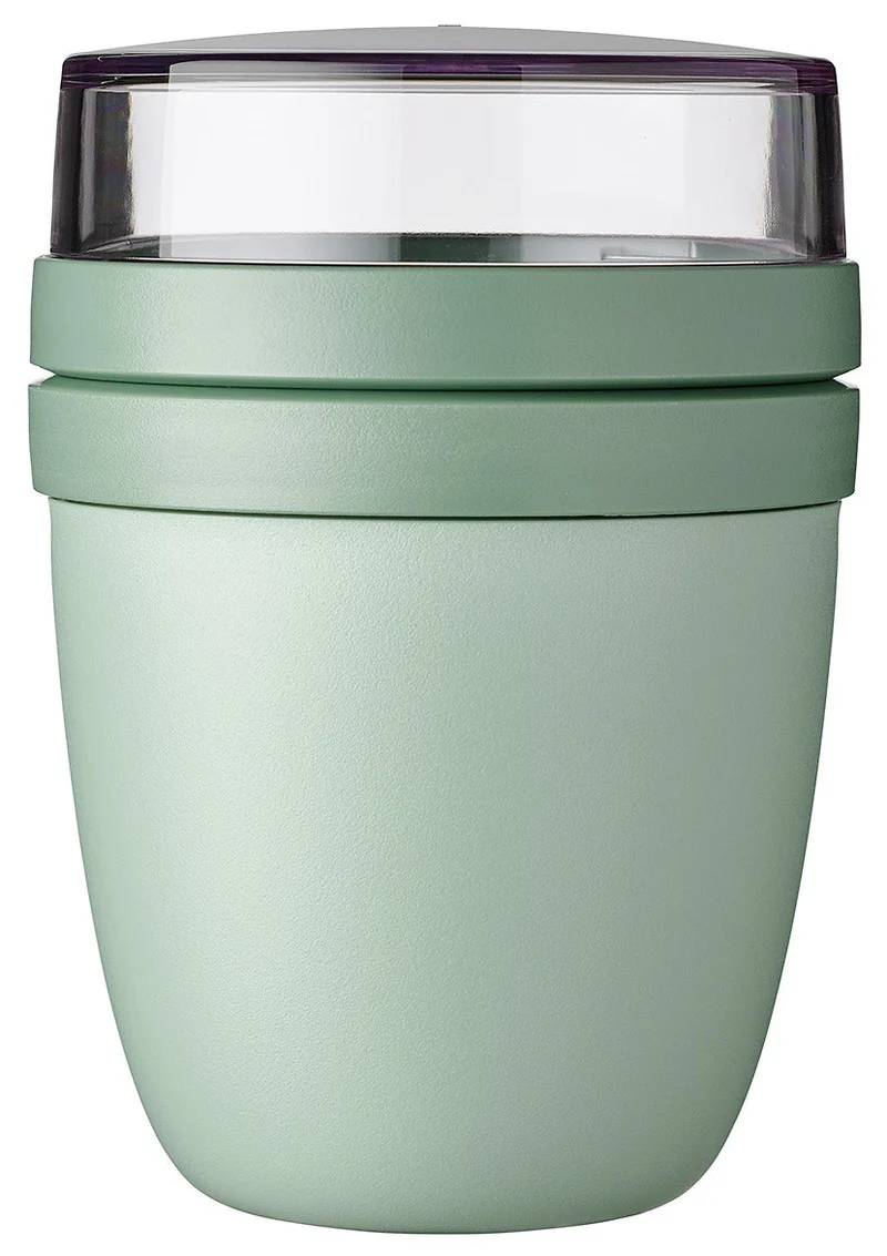 Mepal Joghurtbecher / Lunchpot Ellipse Nordic Sage - 500 ml + 200 ml