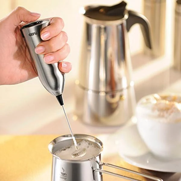 Espumador de leche de acero inoxidable Gefu