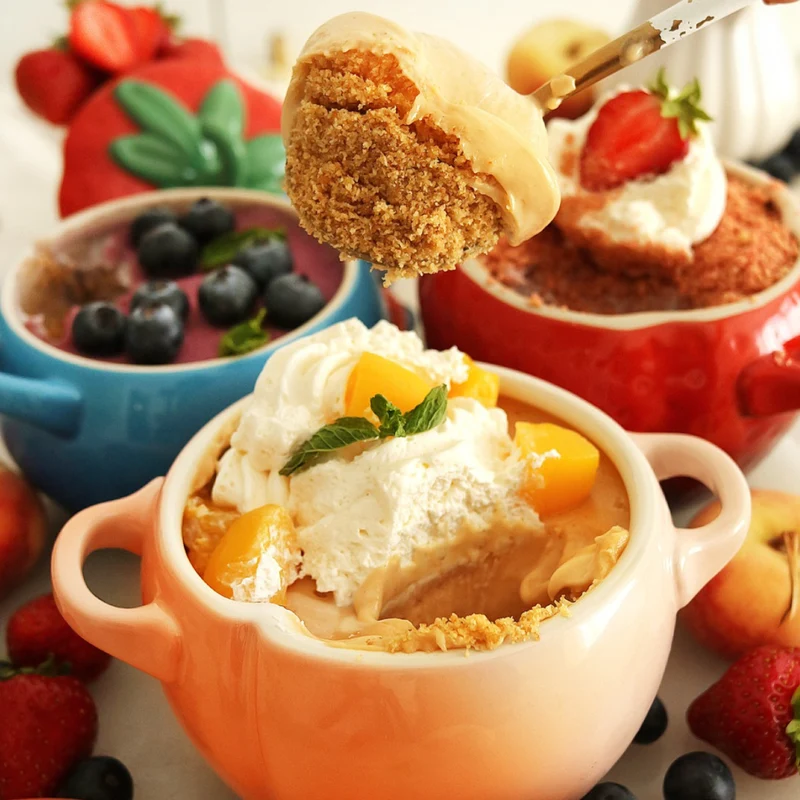 Mini cocotte cerámica frutas Le Creuset
