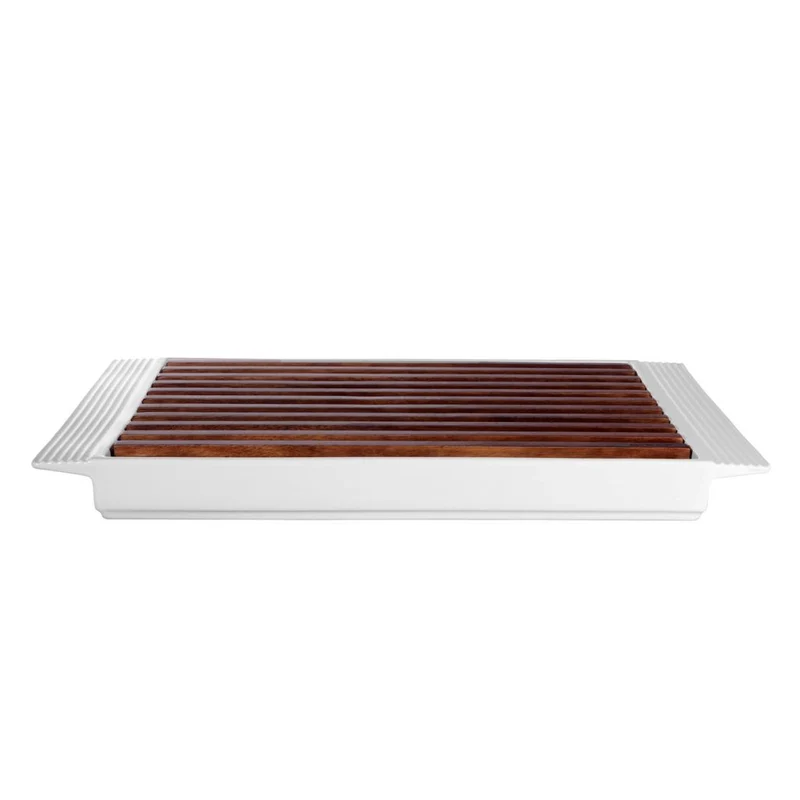 ASA Selection "kitchen'art" Brotschneidebrett, white