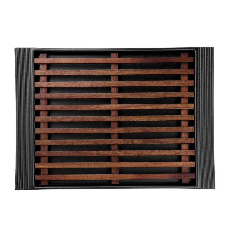 ASA Selection "kitchen'art" Brotschneidebrett, black