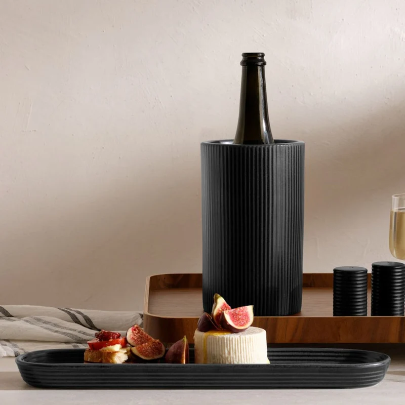 ASA Selection "kitchen'art" Baguetteschale, black