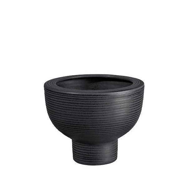 ASA Selection "midoro" Übertopf 15,5 cm black