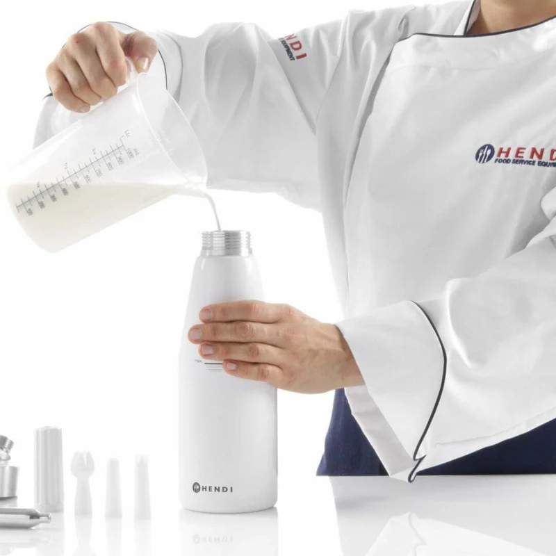 Slagroomapparaat Kitchen Line wit 0,25 liter