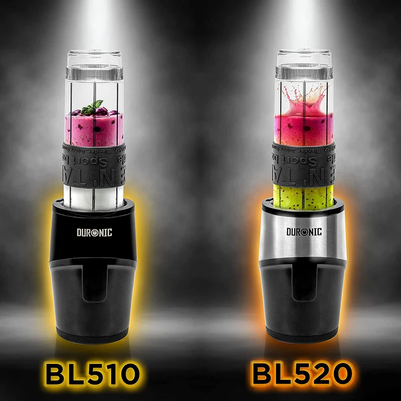 Duronic BB5 Trinkflasche für Standmixer | 570 ml Inhalt | BPA Frei | Passend zu BL510 Mixer für Smoothies und Shakes | Proteinshake, Fitness Drink, Babynahrung