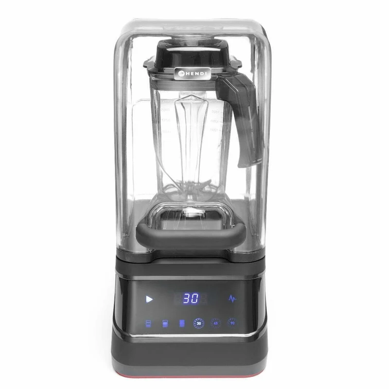 Digitale blender met geluiddempende kap BPA-vrij