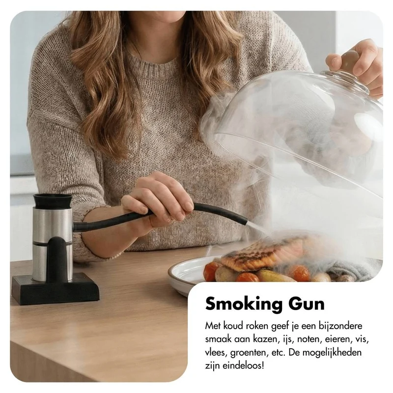 Smoking gun zilver
