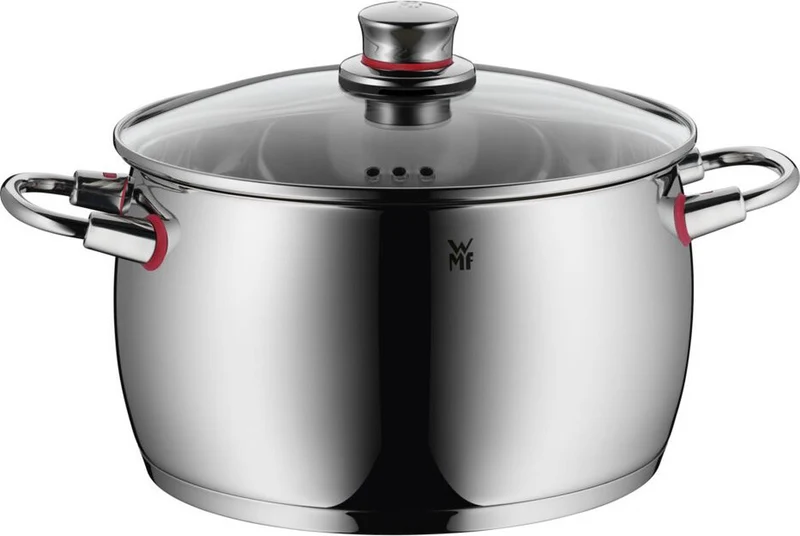 WMF Quality One Topfset – Edelstahl – 5-teilig – Stielkasserolle ø 16, 20, 20 und 24 cm sowie Stielkasserolle ø 16 cm