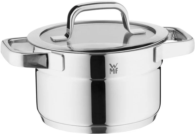 WMF Topfset Compact Cuisine - 5-teilig - Inklusive GRATIS Cookinglife Kochgeschirr Set - Kochtopf ø 16, 16, 20 und 20 cm sowie Stielkasserolle ø 14 cm