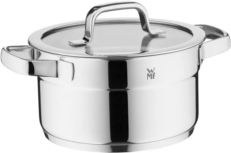 WMF Topfset Compact Cuisine - 5-teilig - Inklusive GRATIS Cookinglife Kochgeschirr Set - Kochtopf ø 16, 16, 20 und 20 cm sowie Stielkasserolle ø 14 cm